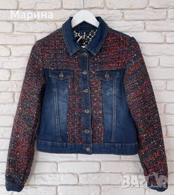 Дънково сако (яке) и пола Desigual. Размер M/L, снимка 4 - Поли - 54688136