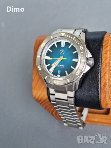 Часовник Zelos Swordfish Teal 42mm, снимка 5 - Мъжки - 54580840
