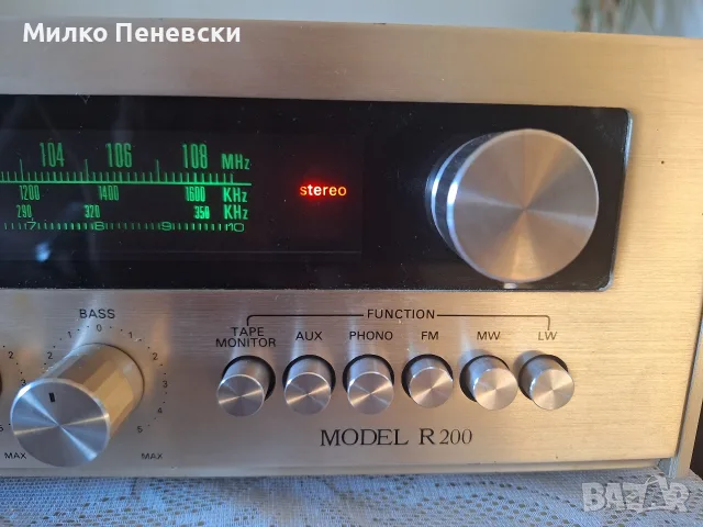DYNASOUND MODEL R 200.VINTAGE HIFI STEREO RECEIVAR., снимка 2 - Ресийвъри, усилватели, смесителни пултове - 55609368