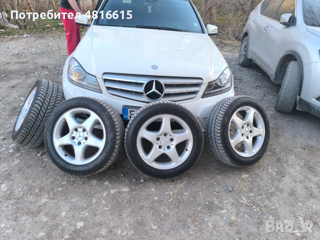 Алуминиеви джанти 16 със зимни гуми 