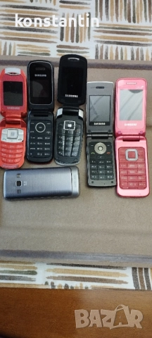 ЛОТ 6 СТАРИ МОБ.ТЕЛЕФОНА "САМСУНГ", снимка 2 - Samsung - 48748411