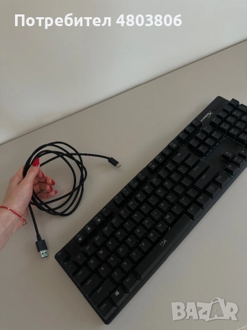 Клавиатура Gaming HyperX Alloy FPS, Cherry MX Brown, Механична, снимка 3 - Клавиатури и мишки - 54503445