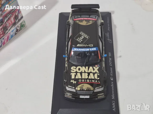 1/43 Mercedes C Klasse Dtm 95 Minichamps , снимка 3 - Колекции - 55452833
