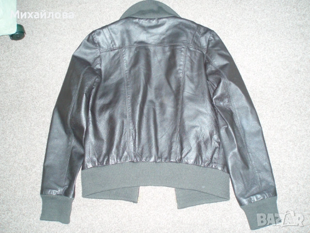 Дамско кожено яке , снимка 2 - Якета - 54352799