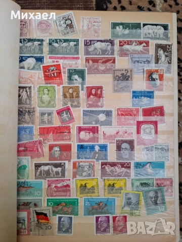 Класьор с много пощенски марки, снимка 2 - Филателия - 54182079