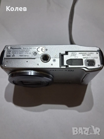 Фотоапарат Panasonic DMC-TZ22, 14,1 Mp с GPS, снимка 4 - Фотоапарати - 54597627