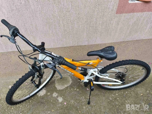 Детски велосипед 24 цола с 18 скорости, снимка 4 - Велосипеди - 54660703