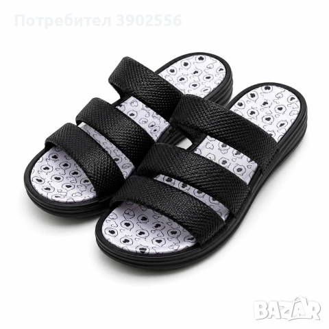дамски чехли от пера и еко пух, снимка 4 - Чехли - 55149283