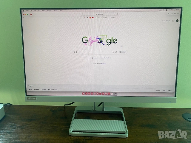 Монитор Lenovo L24i-40, 23.8'', FHD, IPS, Anti-Glare, снимка 4 - Монитори - 55023936
