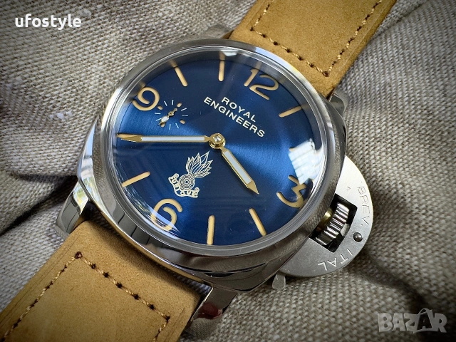 Panerai 47mm Механика. Винтидж. Акрил купол. 6497, снимка 2 - Мъжки - 55204150