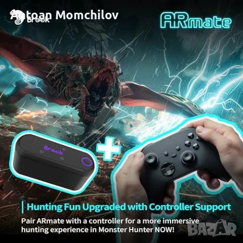 Автоматичен уловител за Pokemon GO Brook AR Mate с auto catch и Smart Roam, снимка 3 - Друга електроника - 55347799