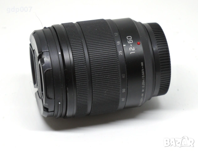 Обектив Panasonic Lumix G Vario 12-60/F3.5-5.6 POWER O.I.S., снимка 2 - Обективи и филтри - 54114517
