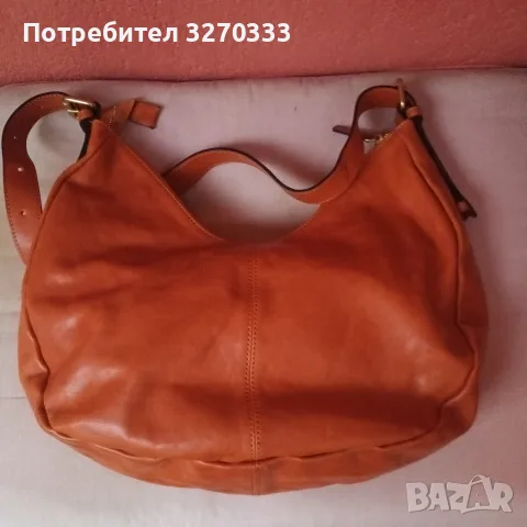 Дамска чанта от естествена кожа , снимка 3 - Чанти - 55657569