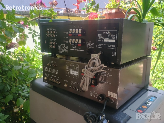 Denon TU-355  и Denon PMA-232 (Винтидж класика), снимка 15 - Ресийвъри, усилватели, смесителни пултове - 55228127