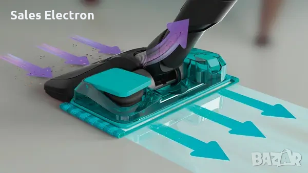 Продавам нова-Безкабелна вертикална прахосмукачка PHILIPS FC6718/01, снимка 3 - Прахосмукачки - 54168124