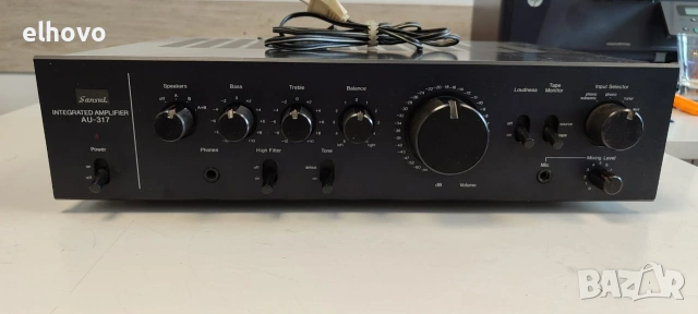 Стерео усилвател Sansui AU-317, снимка 9 - Ресийвъри, усилватели, смесителни пултове - 55218273