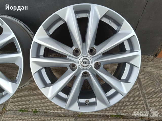 ОРИГИНАЛНИ джанти 17 ' цола 5x114,3 НИСАН Кашкай / NISSAN QASHQAI J10 J11 7J ET40 + датчици, снимка 10 - Гуми и джанти - 54485880