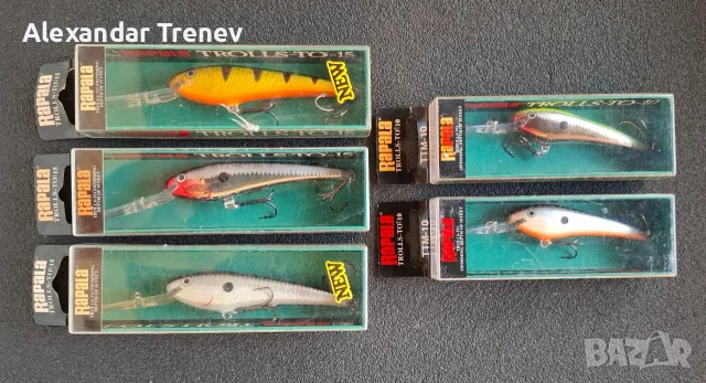 Воблери Rapala MR и TTM-класики за бяла риба, снимка 4 - Такъми - 55512510