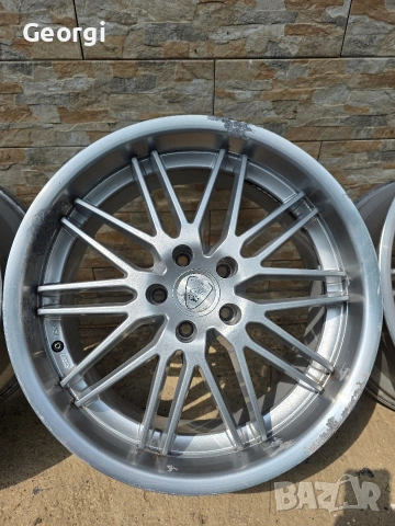 Продавам ОРИГИНАЛНИ джанти 19 ' цола 5x112 57,1 AUDI A4,a6,a8 pasat 4,5 и други 8,5 J ET45, снимка 4 - Гуми и джанти - 55125519