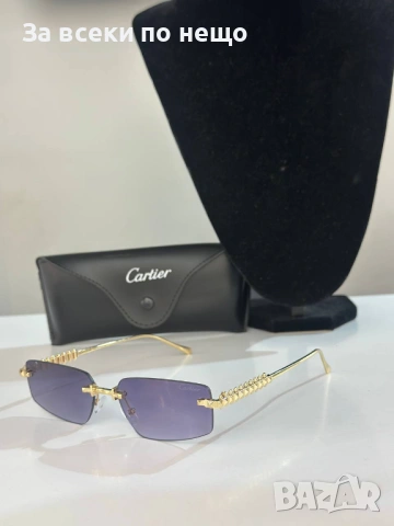 Cartier Слънчеви Очила С UV400 Защита - Различни Цветове И Модели Код SK1587, снимка 3 - Слънчеви и диоптрични очила - 54656708