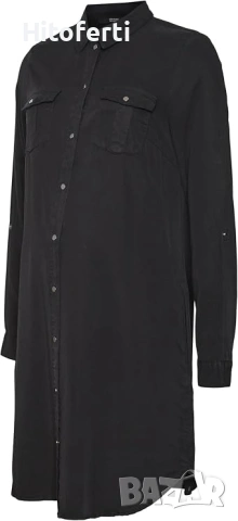 Дамска дънкова рокля VERO MODA VMSIGGA, снимка 4 - Рокли - 55222135