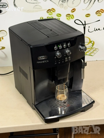 Кафемашина кафе автомат delonghi magnifica с гаранция, снимка 5 - Кафемашини - 54228581