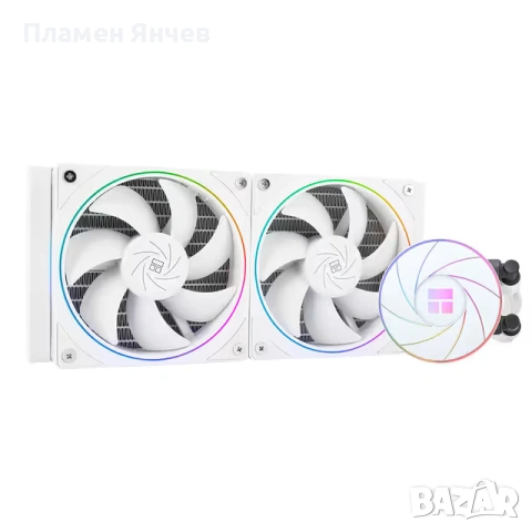 Thermalright Aqua Elite 240 ARGB V2 Охладител за CPU 240 AIO с 2 PWM Вентилатора – Бял