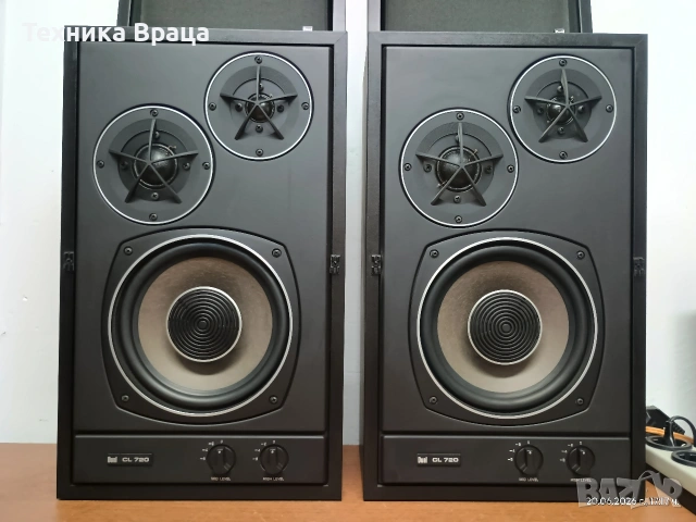 Dual CL 720. Висококачествени трилентови тонколони в прекрасно състояние. , снимка 2 - Тонколони - 54982589