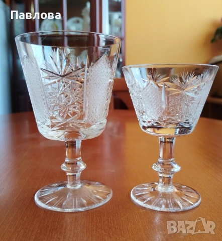 Кристални чаши серия Ропотамо , снимка 3 - Чаши - 55207313