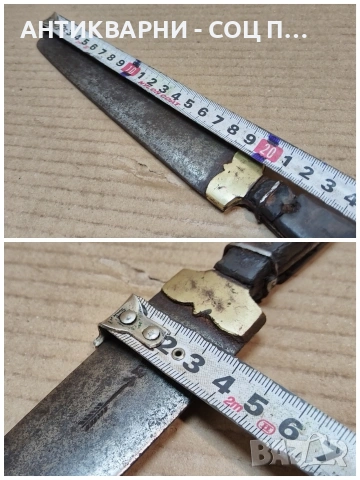 Стар Немски Масат, Точило За Ножове F. DICKI. / НОМЕР 1781., снимка 14 - Антикварни и старинни предмети - 54001993