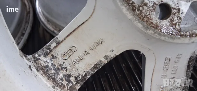 4бр ляти джанти 7J16 ЕТ42. BBS. OEM 4F0 071 496 666. 5x112. Свалени са от Audi. Стават и на Golf..., снимка 2 - Гуми и джанти - 55318098