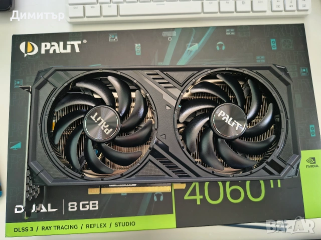 Видео карта Palit GeForce RTX 4060 Ti 8GB