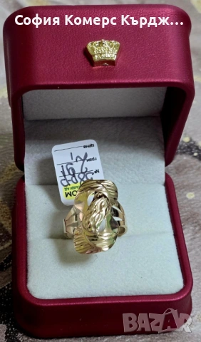⚠️ПРОМОЦИЯ!!!⚠️ 💍 ЗЛАТЕН ПРЪСТЕН ⚖️ 2,91 гр./14 карата 🤚 58 размер 💵 ЦЕНА В ЕВРО: 244€