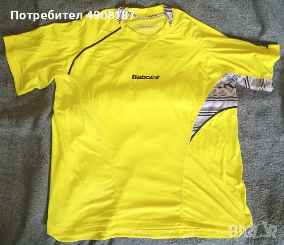 Тениска за спорт Babolat. XL