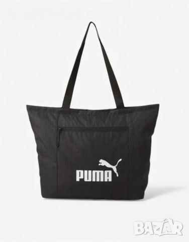 PUMA Base Shopper Bag Black Дамската чанта Puma в черно съчетава стил и практичност