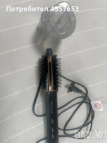 Четка за горещ въздух Rowenta Air Brush 3D UB9720E0, 3 в 1, 1100W, невъртяща се, 3 скорости - темпер, снимка 2 - Маши за коса - 55153098