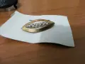 Ретро бронзова брошка  с камъни , снимка 1