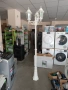 Eglo Navedo Стояща Лампа За Външно Пространство 60W IP44 За Цокъл E27 Бяла, снимка 1