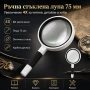 Ръчна джобна увеличитена стъклена лупа 4x увеличение за четене деца, снимка 1