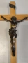 Дървен кръст разпятие Исус Христос#2, снимка 3