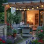 Чисто нов LED гирлянд Lightmance 20m (32+2 нечупливи крушки G40, IP44) , снимка 5