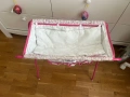 Ретро сгъваема маса за повиване и ваничка за кукли New Born Baby и дъска за гладене, снимка 2
