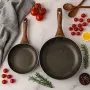 Комплект тигани 9Tnine-4419, 22/26см, Мраморно покритие, Кован алуминий, снимка 3