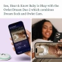 Бебефон Owlet Dream Duo Gen 2 с камера и чорап, снимка 6