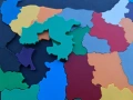 България в 28 нюанса. Дизайнерски 3D Пъзел България, снимка 7