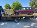 Транспорт Камион с кран падащ борд соларни панели, строителна техника строителни материали мотокар, снимка 5