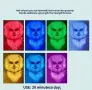 Професионална LED маска за лице и шия с 7 цвята светлинна терапия, 192 LED диода и грижа против стар, снимка 4