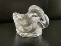 Статуетка «Пеликан», "Skruf, Sweden, Full Crystal". Швеция., снимка 3