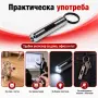 Малък червен лазер за котки мини лазерче пойнтер фенер ключодържател за кучета играчка фенерче, снимка 3