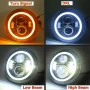 Кръгъл LED фар 7 инча 60W 7000LM IP68 – Jeep Wrangler Suzuki Samurai Nissan Patrol Мотоциклети 10247, снимка 13